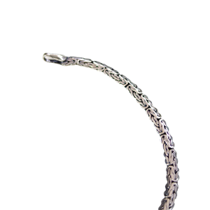 3,40 MM YASSI KRAL ZİNCİR BİLEKLİK 20 CM