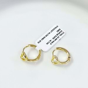 İTHAL 10 MM KALP GÜMÜŞ HALKA KÜPE