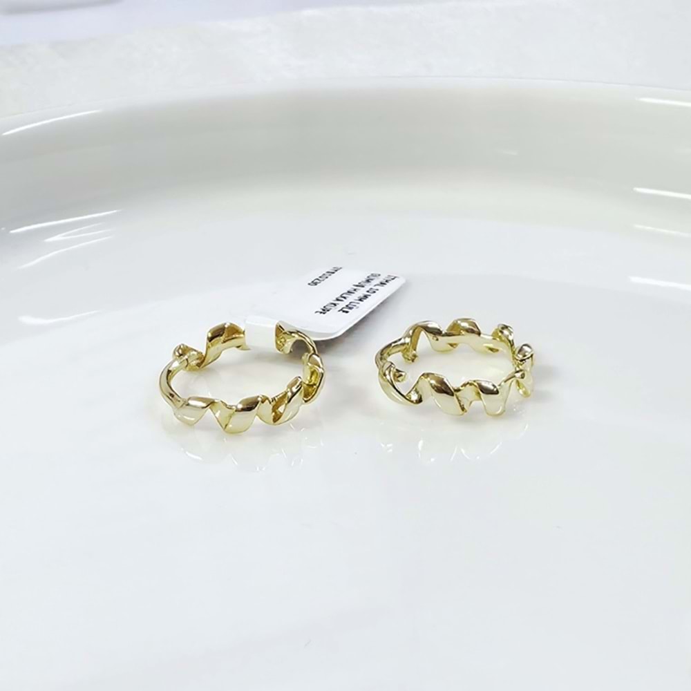 İTHAL 10 MM LÜLE GÜMÜŞ HALKA KÜPE