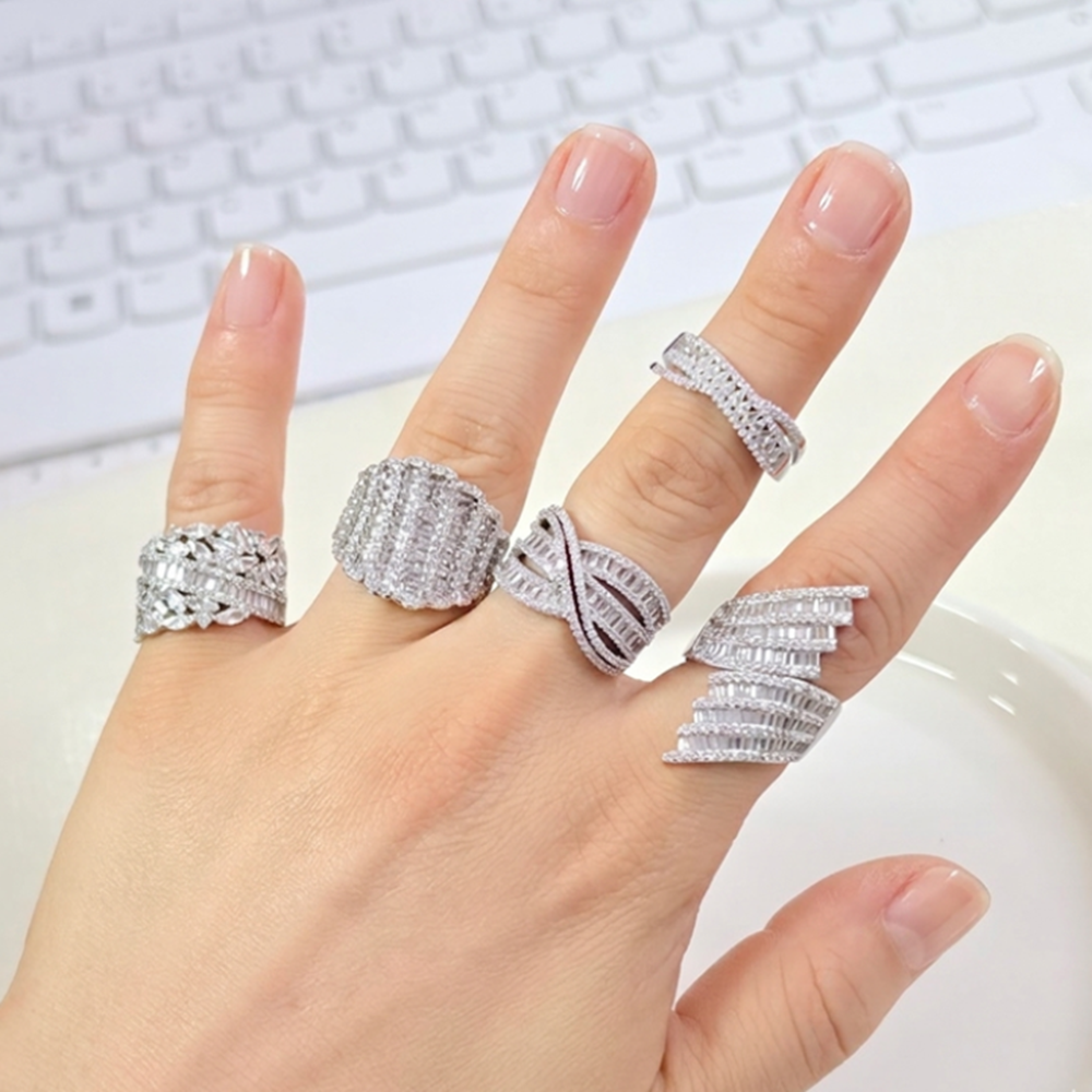 İTHAL BAGET KANAT 33 MM GÜMÜŞ YÜZÜK