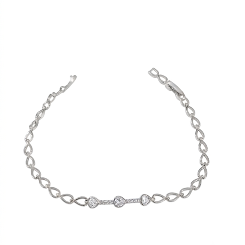 XUPING KALP BİLEKLİK 17+2 CM BEYAZ