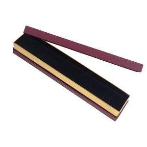 PARLAK DETAY BİLEKLİK KUTUSU - BORDO