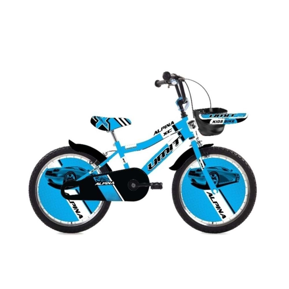 ÜMİT 20 ALPINA BMX BİSİKLET - MAVİ BEYAZ