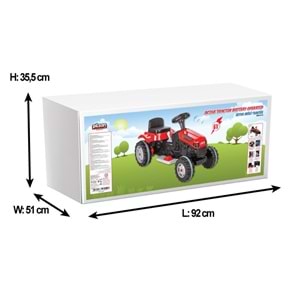 PİLSAN ACTIVE AKÜLÜ TRAKTÖR 6 VOLT