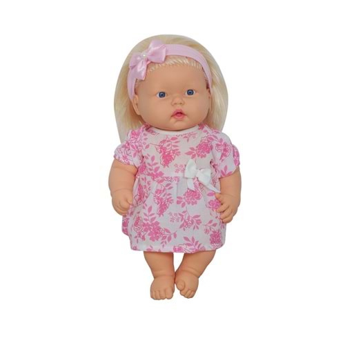 GAMZE TÜRKÇE KONUŞAN TOMBUL SAÇLI ET BEBEK 40 CM