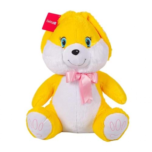 SELAY TOYS PELUŞ TAVŞAN 50 CM 1271 - SARI