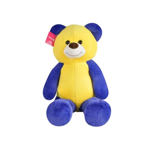 SELAY TOYS PELUŞ SALAŞ AYI 65 CM 1189 - MAVİ
