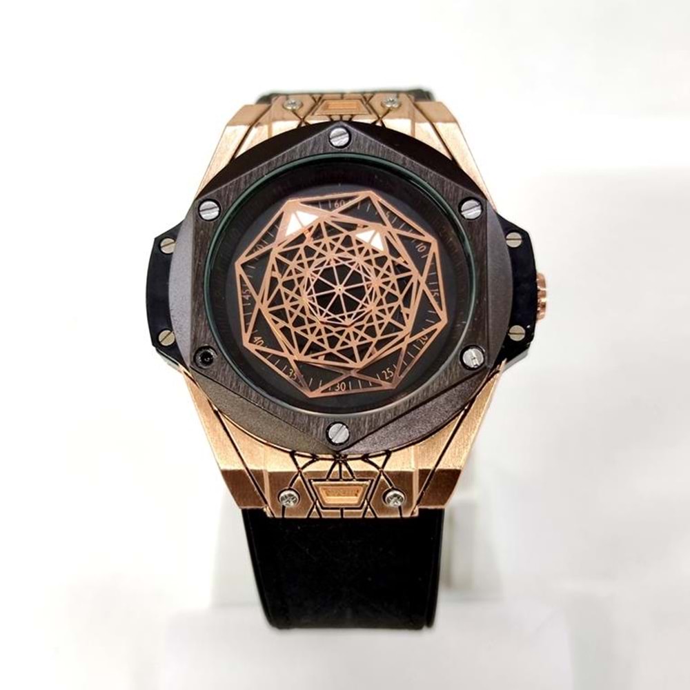 COMMES 5153 TASARIM ERKEK KOL SAATİ - ROSE BAKIR