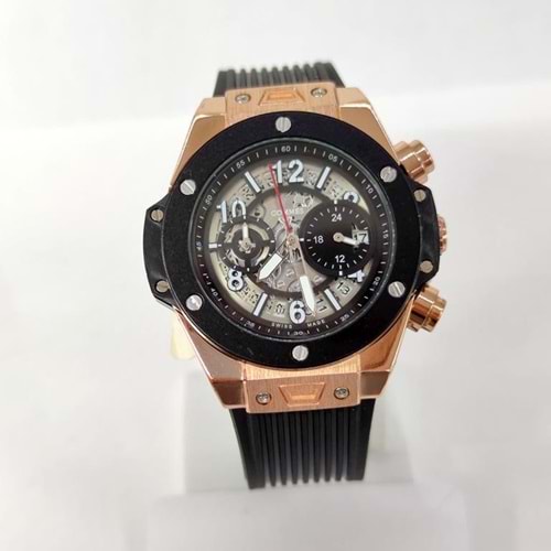 COMMES 1256 TAKVİMLİ ERKEK KOL SAATİ - ROSE BAKIR