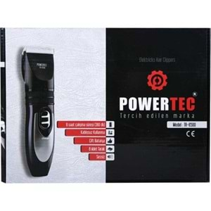 POWERTEC TR-6500 ŞARJLI SAÇ SAKAL KESME MAKİNESİ