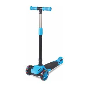 COOL WHEELS TULPAR 4+ IŞIKLI KATLANIR SCOOTER - MAVİ