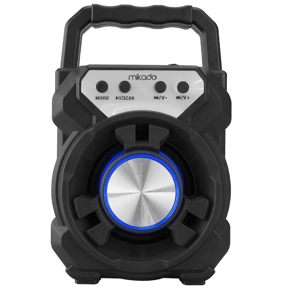 Mikado MD-BT65S 5W 800mAh 3.7V Siyah USB/TF Cart / Bluetooth Taşınabilir Speaker