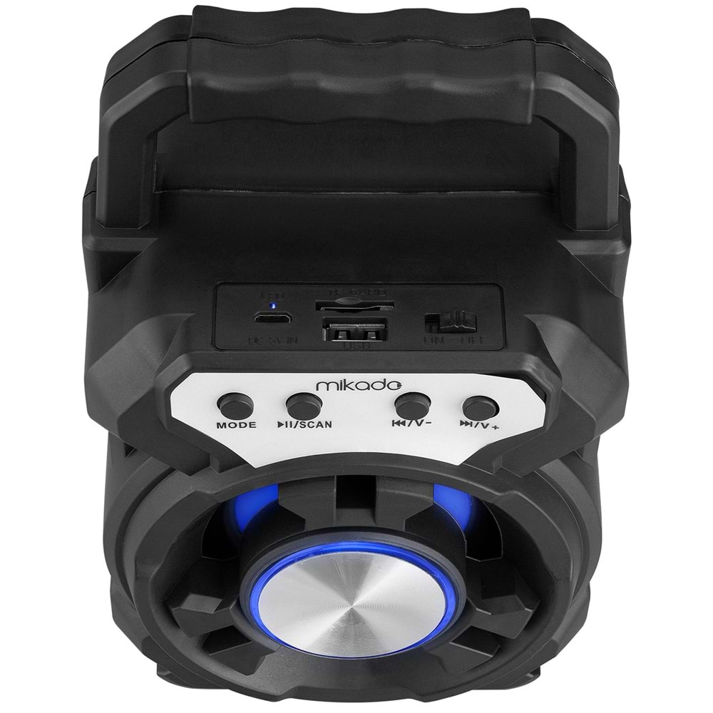 Mikado MD-BT65S 5W 800mAh 3.7V Siyah USB/TF Cart / Bluetooth Taşınabilir Speaker