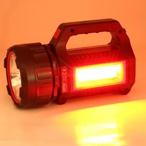 PANTHER PT-8895 USB ŞARJLI SOLAR EL FENERİ