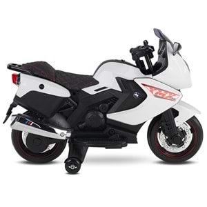 BABYHOPE 438 XMX 316 AKÜLÜ MOTOSİKLET 12V - BEYAZ