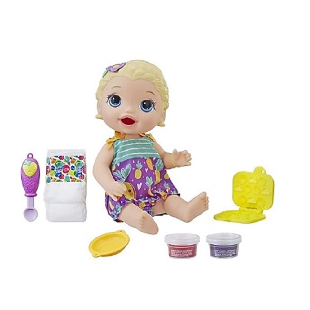 HASBRO BABY ALİVE LİLY İLE MAMA EĞLENCESİ E5841