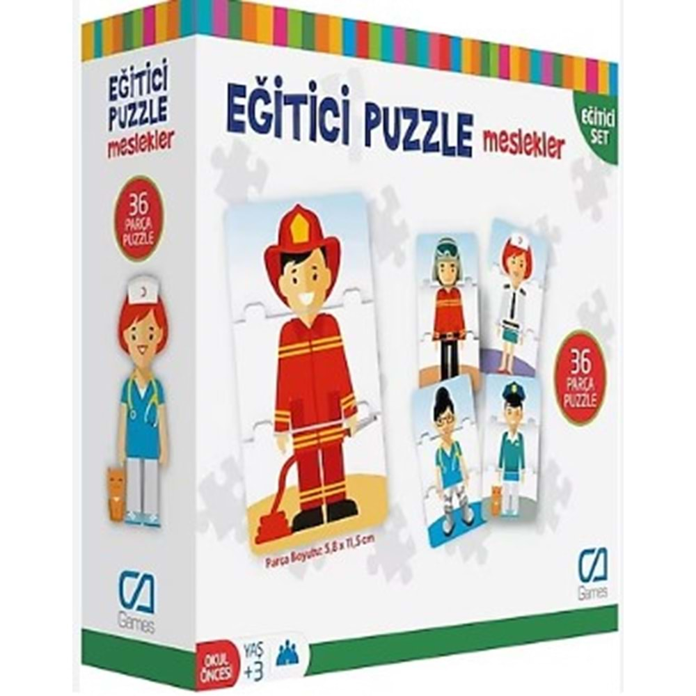 CA.5030 EĞİTİCİ PUZZLE-MESLEKLER