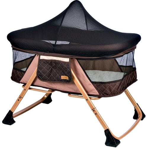 BABY HOME 510 LULLA-GO ANNE YANI SEPET BEŞİK - KAHVERENGİ