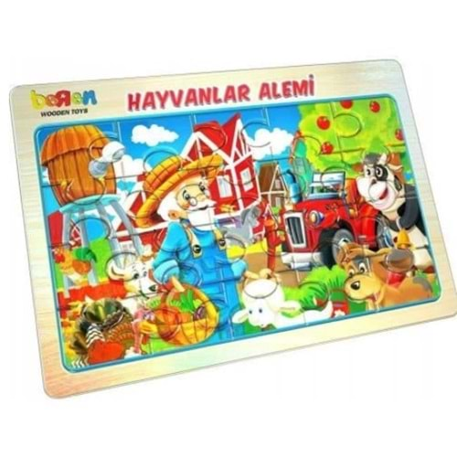 PUZZLE HAYVANLAR ALEMİ BRN-2132 (36)