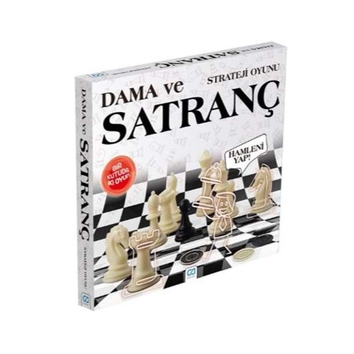 CA PUZZLE CA.5188 DAMA VE SATRANÇ KUTULU OYUN