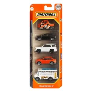 Mattel Matchbox 5 Li Araba Seti C1817