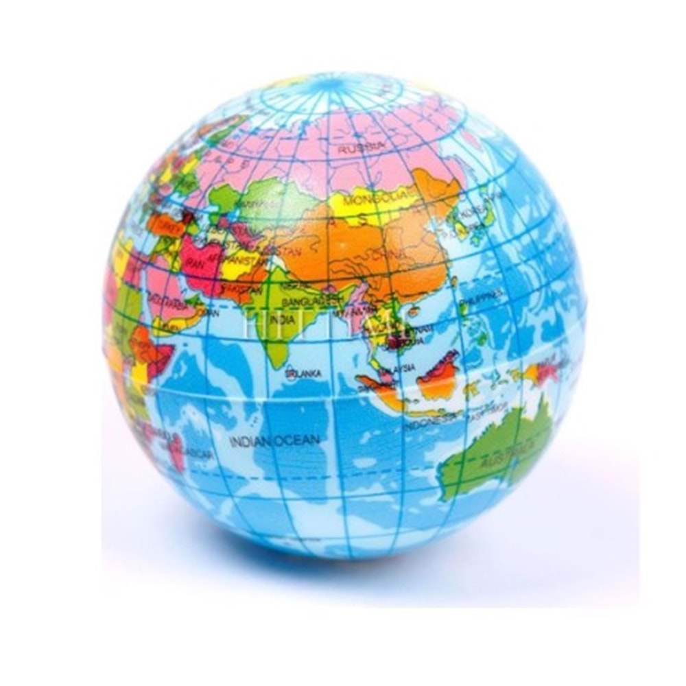 Özşahinler Stres Top en Büyük Dünyalı 12 Cm 3409