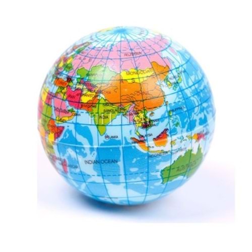 Özşahinler Stres Top en Büyük Dünyalı 12 Cm 3409