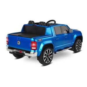 BABYHOPE 441 QUATTRO 4*4 2X12V 9AH AKÜLÜ ARABA - MAVİ METALİK
