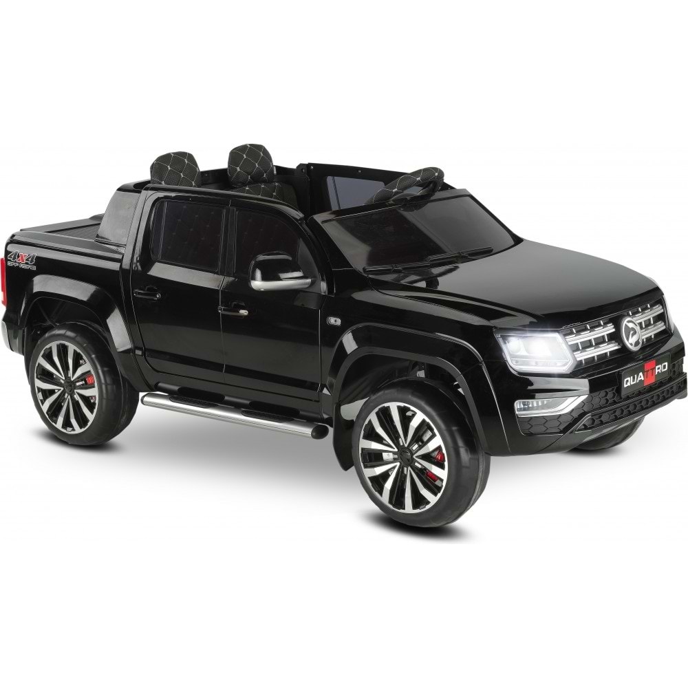 BABYHOPE 441 QUATTRO 4*4 2X12V 9AH AKÜLÜ ARABA - SİYAH METALİK