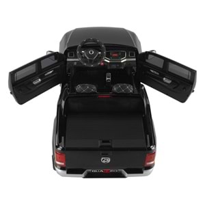 BABYHOPE 441 QUATTRO 4*4 2X12V 9AH AKÜLÜ ARABA - SİYAH METALİK