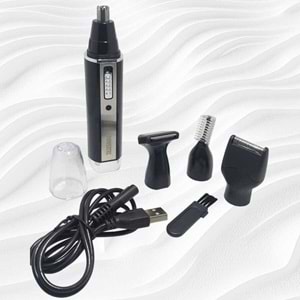 POWERTEC TR-450 KAŞ BURUN KULAK SAKAL MAKİNESİ 4 IN 1