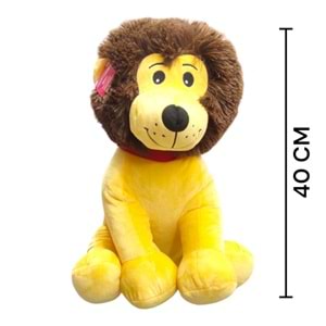 SELAY TOYS PELUŞ OTURAN ASLAN 40 CM 1303