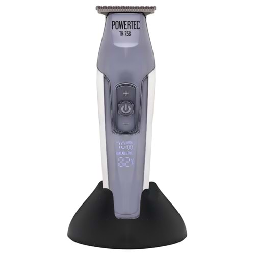 POWERTEC TR-758 ŞARJLI SAKAL KESME MAKİNESİ
