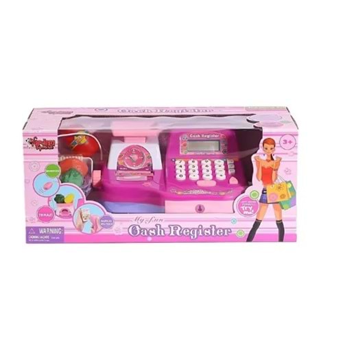 KUTULU MİKROFONLU YAZAR KASA IŞIKLI 66028 * 12