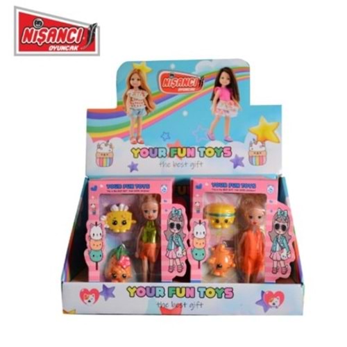 YOUR FUN TOYS STANDLI BEBEK 2 KARAKTER NİSANCİ1001 *144