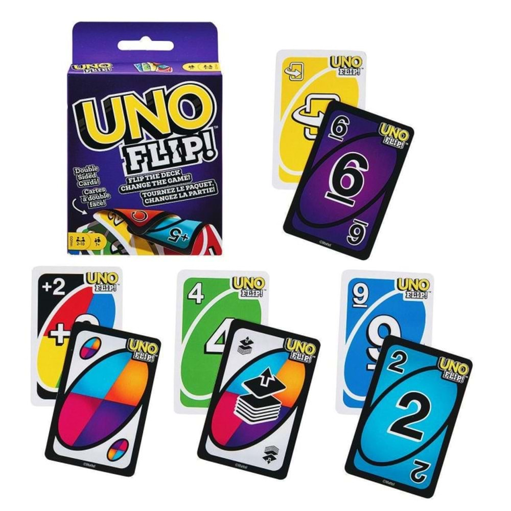 MATTEL UNO FLİP KARTLAR GLH50