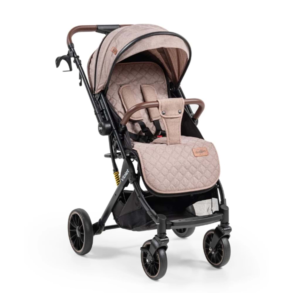 BABY2GO 2421 VIOLET ÇİFT YÖNLÜ BEBEK ARABASI - KAHVERENGİ