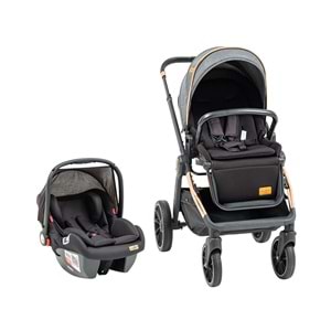 BABY2GO 2340 NAPOLI TRAVEL BEBEK ARABASI - GRİ