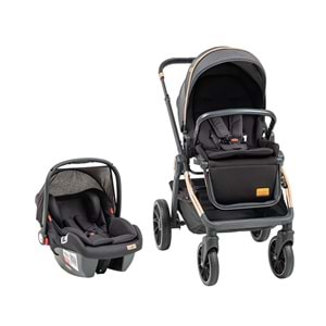 BABY2GO 2340 NAPOLI TRAVEL BEBEK ARABASI - SİYAH