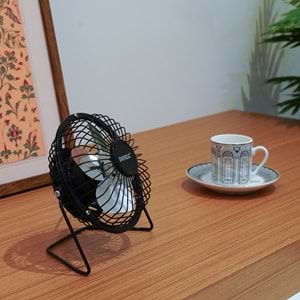 EVEREST EFN-482 MASAÜSTÜ VANTİLATÖR USB FAN 20 CM