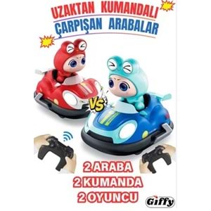 UZK İKİLİ ÇARPIŞAN ARABA ŞARJLI 4D-E1