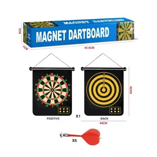 12 INC MANYETİK DART 8012 *48