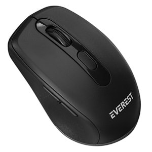EVEREST KM-719 SİYAH KABLOSUZ Q KLAVYE + MOUSE