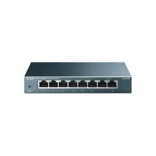 TP-Link TL-SG108 8 Port 10-100-1000 Mbps Switch Çelik Kasa