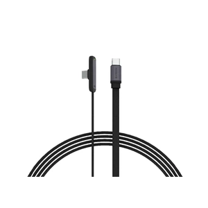 Syrox C131TT 60W Type-C To Type-C 90 Derecelik Hasir Ultra Hızlı Şarj & Data Kablosu