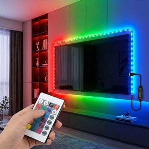 PANTHER PT-355 USB RGB ŞERİT LED IŞIK 5M (100)