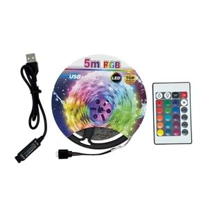 PANTHER PT-355 USB RGB ŞERİT LED IŞIK 5M (100)