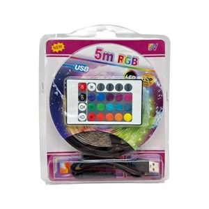 PANTHER PT-355 USB RGB ŞERİT LED IŞIK 5M (100)