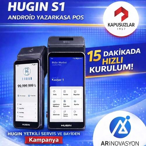 Hugin S1 Android Yeni Nesil Yazarkasapos