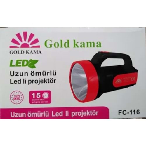 GOLD KAMA FC-101 FC-116 LEDLİ LAMBA PROJEKTÖR